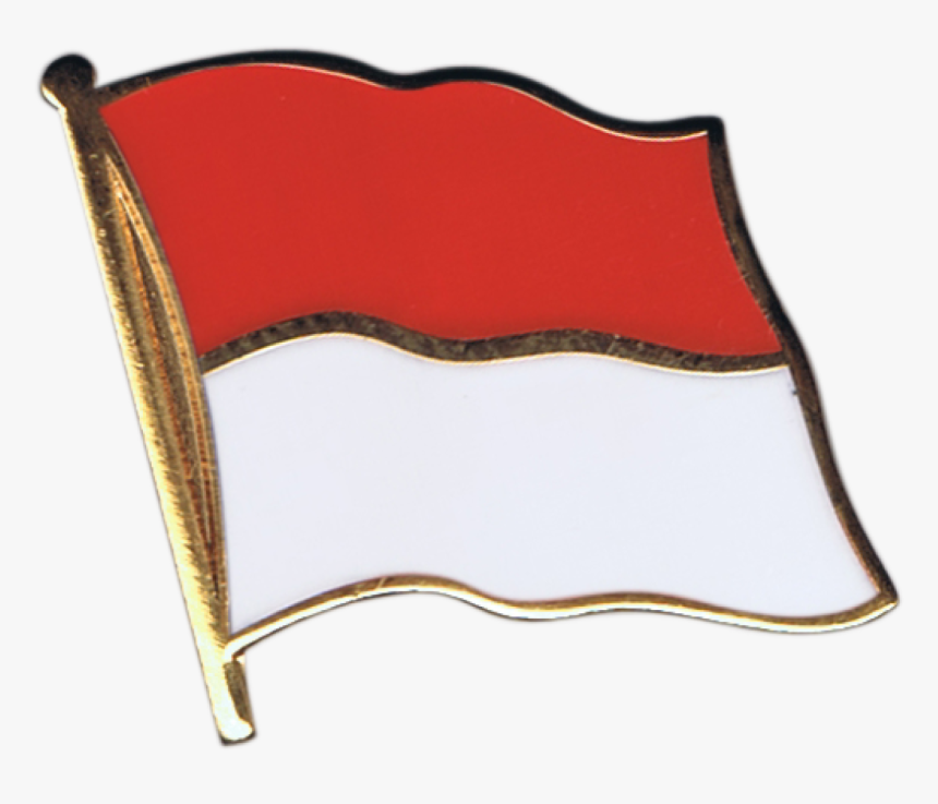 Indonesia Flag Pin, Badge - Mexican Flag Drawing Easy, HD Png Download, Free Download