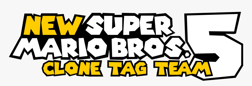 New Super Mario Bros 5 Clone Tag Team, HD Png Download, Free Download