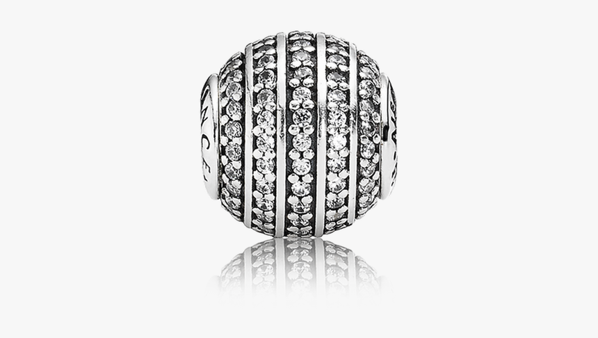 Sterling Silver With Clear Cz - Confident Charm Pandora, HD Png Download, Free Download