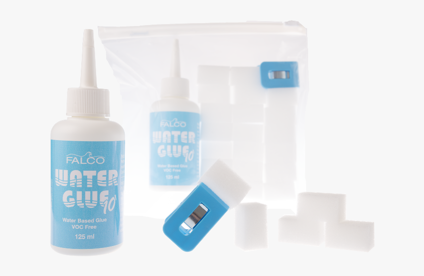 Falco "water Glue 10\ - Plastic Bottle, HD Png Download, Free Download