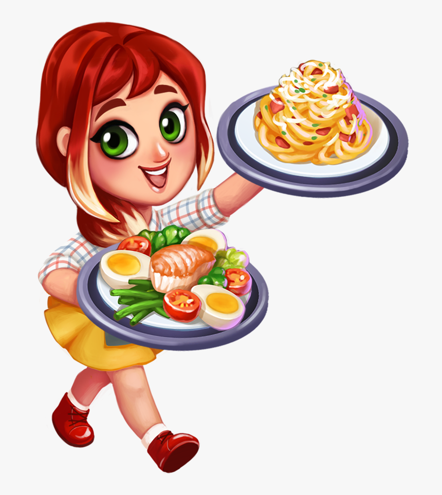 Dishes Clipart Meal Plate - Food Plates Png, Transparent Png, Free Download