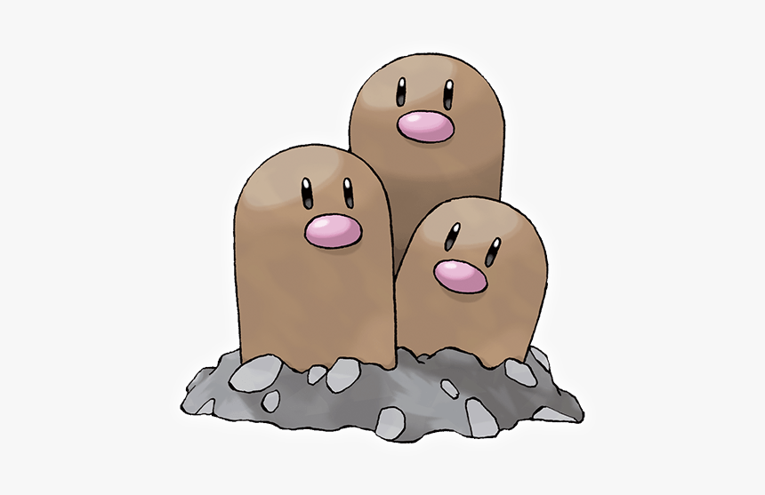 Dugtrio Pokémon, HD Png Download, Free Download