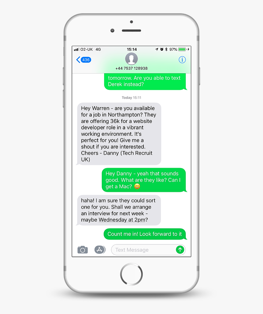 recruiting-text-message-template