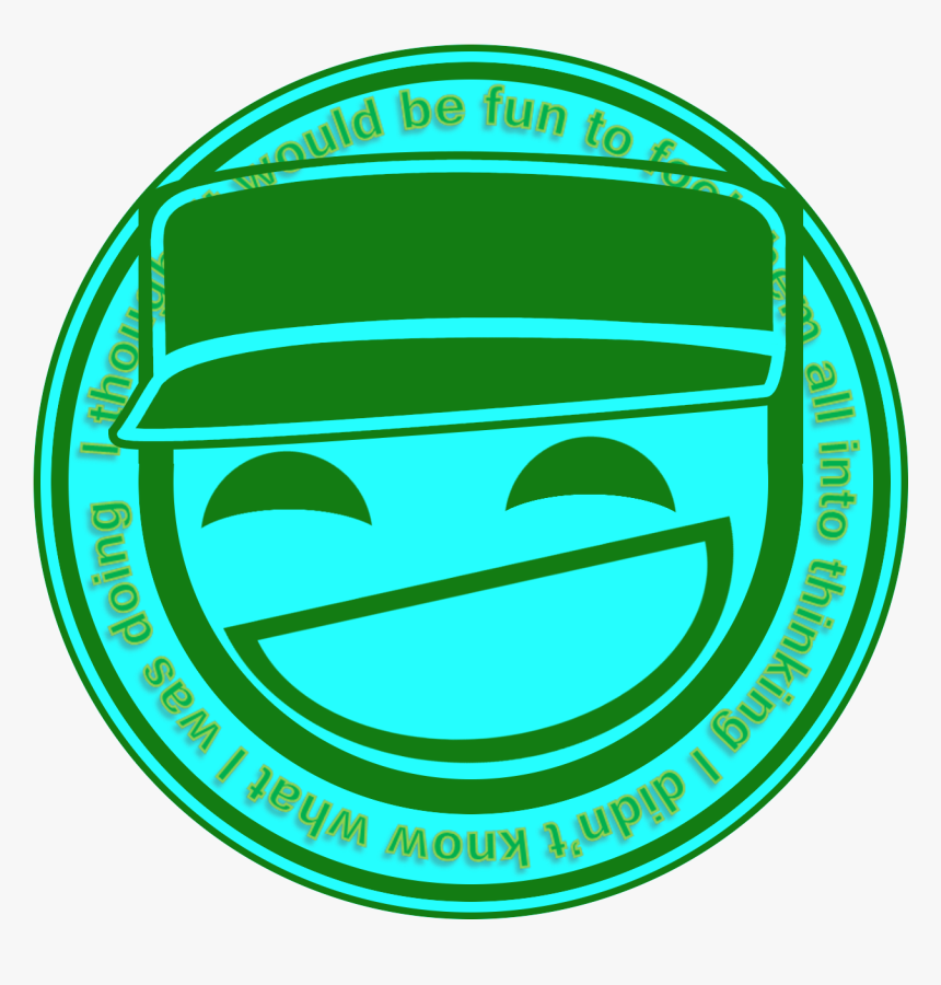 Transparent Laughing Man Png - Circle, Png Download, Free Download