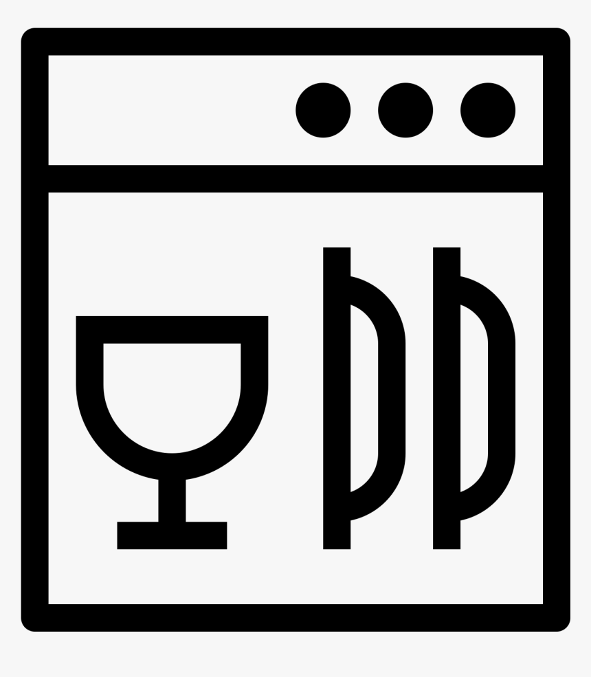 Png Dishes In Dishwasher Png Png - Dishwasher Icon Png, Transparent Png, Free Download