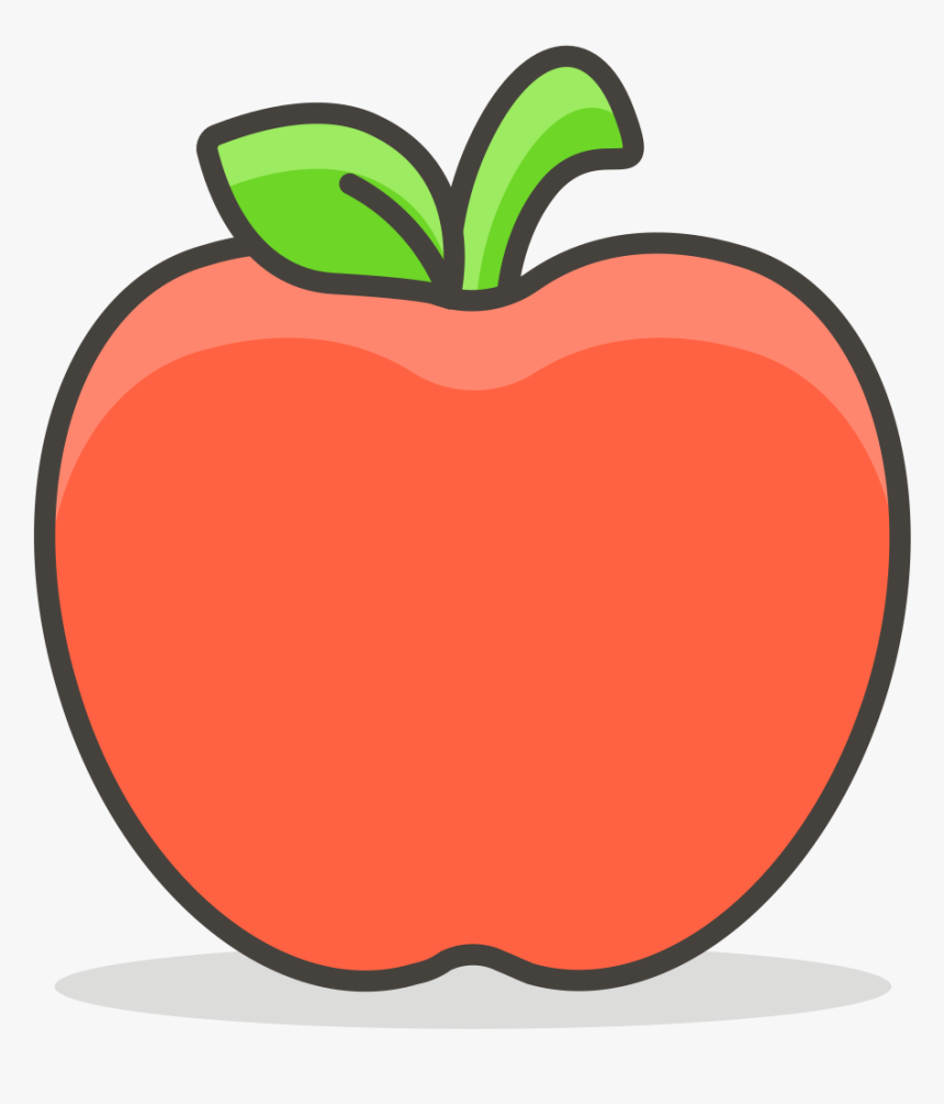 527 Red Apple - Red Apple Icon Png, Transparent Png, Free Download