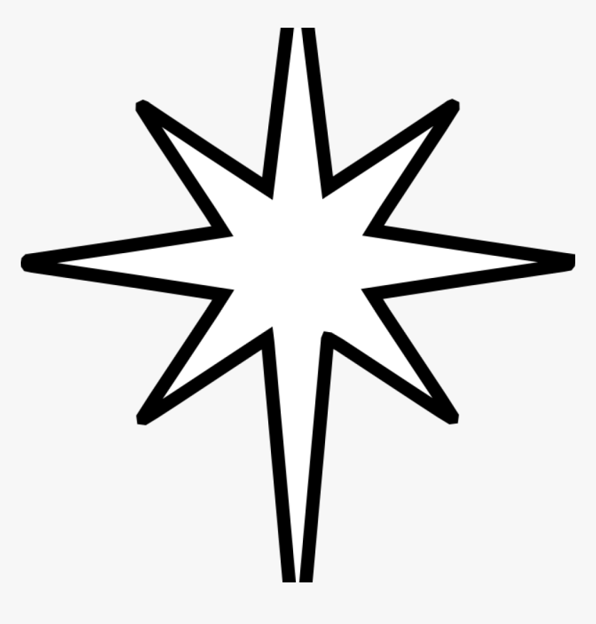 Transparent Nativity Clipart Png - 8 Point Star, Png Download, Free Download