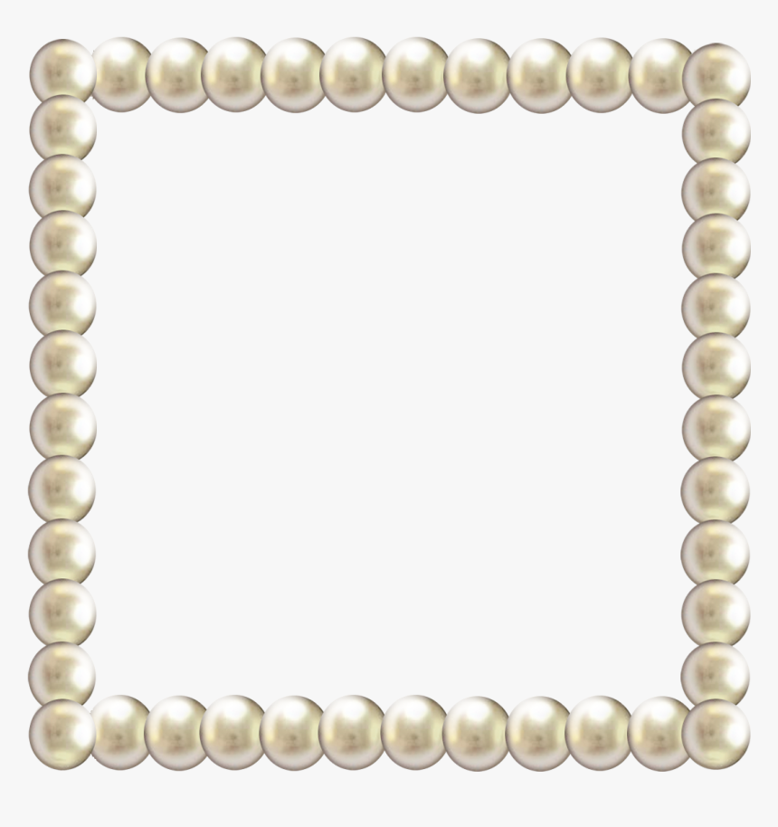 Pearl Border Png - String Of Pearls Png, Transparent Png, Free Download