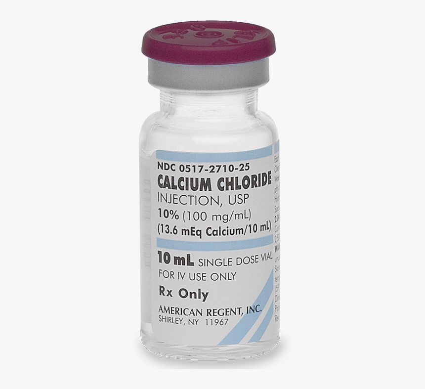 Calcium Chloride Med Dose, HD Png Download, Free Download