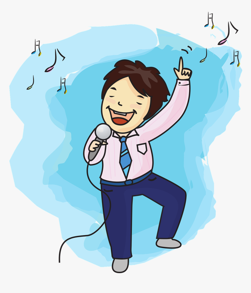 Transparent Singer Clipart - Karaoke Kid Png, Png Download, Free Download