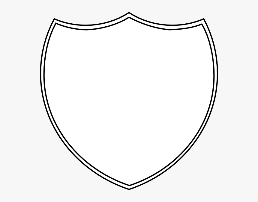 White Blank Shield Logo Raider Shield Outline Png Transparent