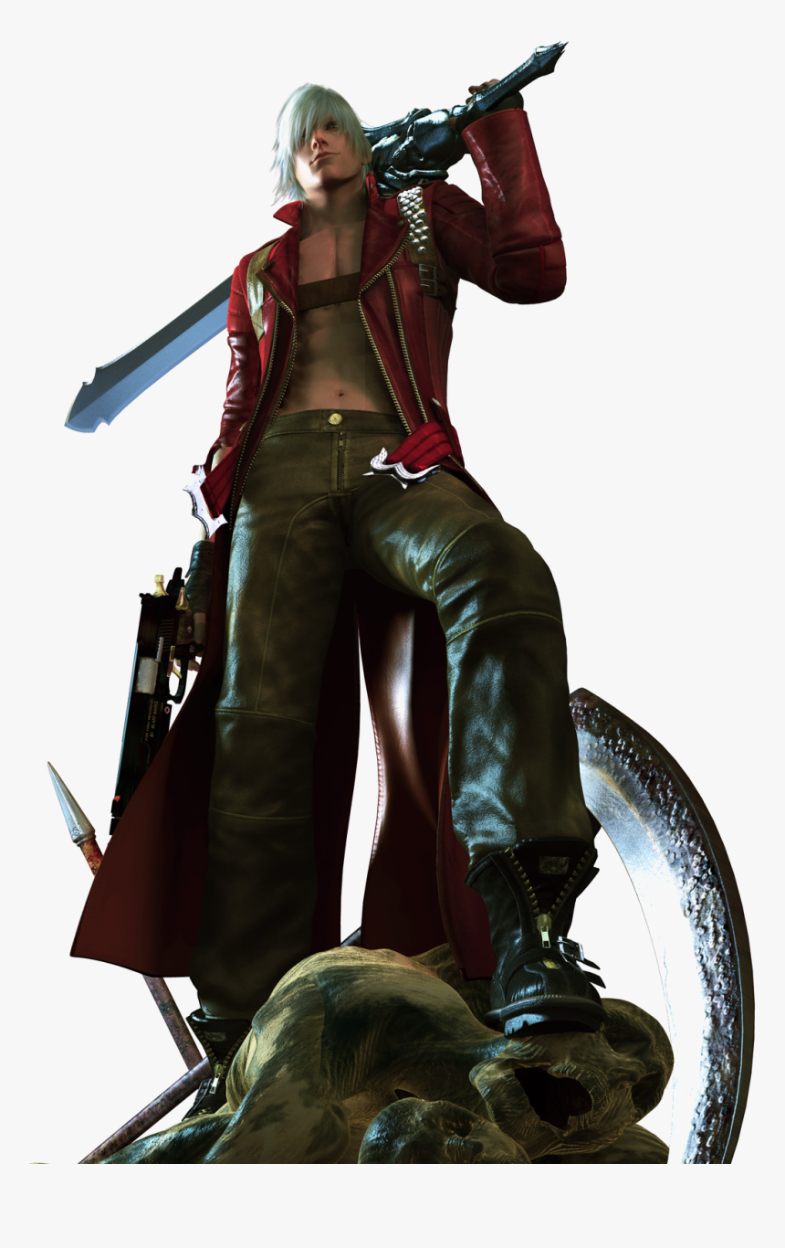 Dante Transparent Images - Devil May Cry 3 (2005), HD Png Download, Free Download