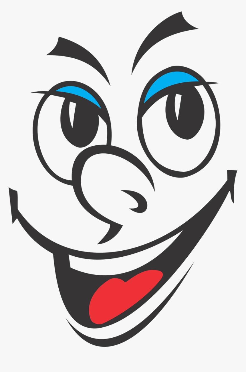 Cartoon Face Picpng - Funny Faces Cartoon, Transparent Png, Free Download
