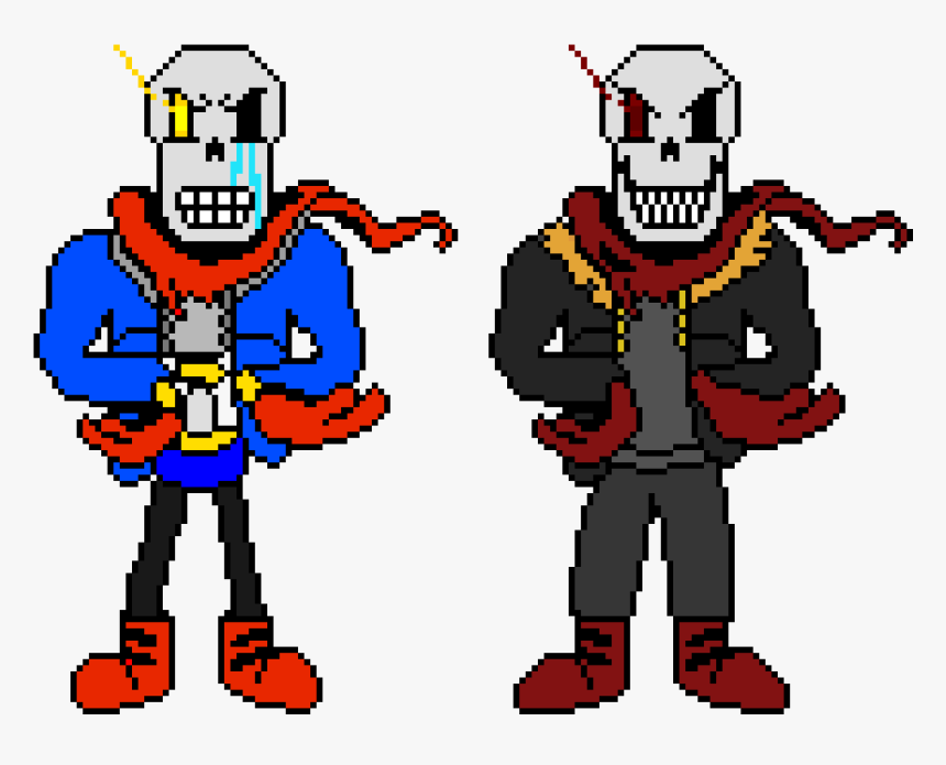 Undertale & Underfell - Undertale Papyrus Fell Disbelief, HD Png Download, Free Download