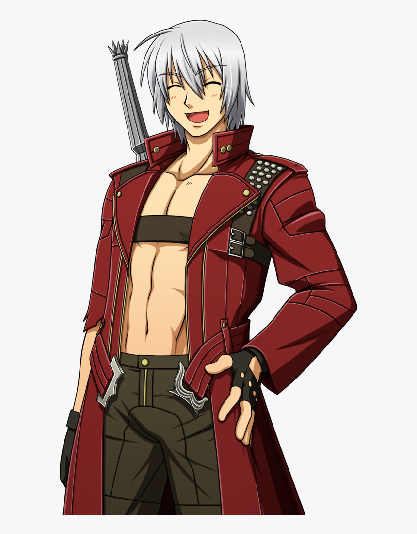 Character,black Hair,sketch,style - Devil May Cry 3 Anime, HD Png Download, Free Download