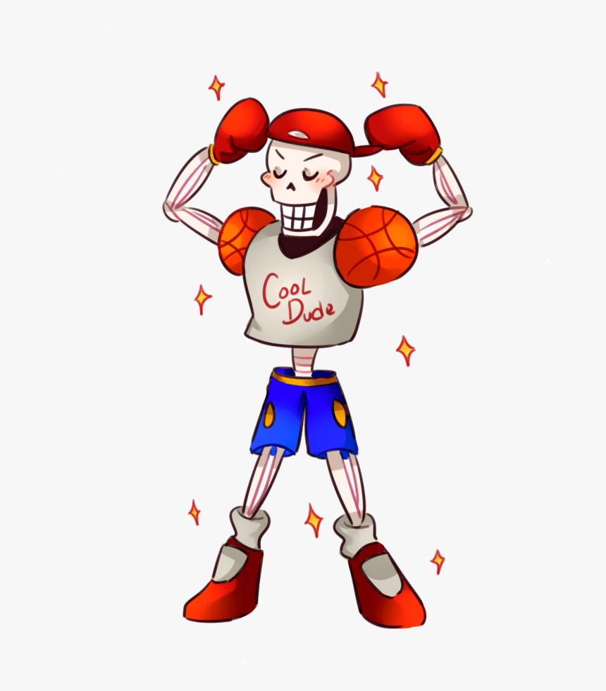 Undertale Transparent Cool Dude Papyrus - Undertale Papyrus Cool Dude Outfit, HD Png Download, Free Download