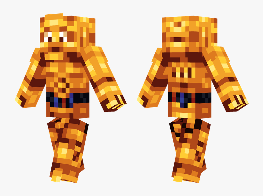 Minecraft Star Wars C3po Skin, HD Png Download, Free Download