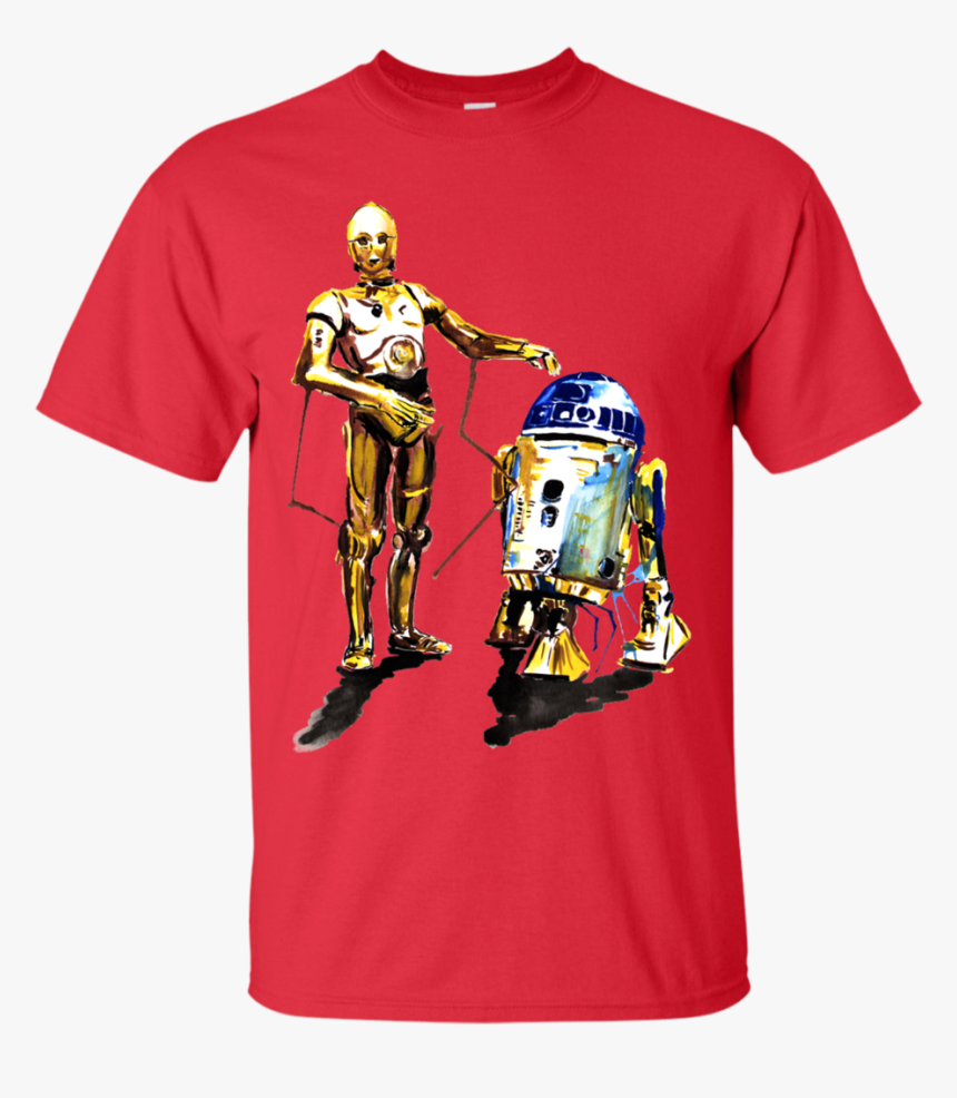 C3po R2d2 T Shirt & Hoodie - Shirt, HD Png Download, Free Download