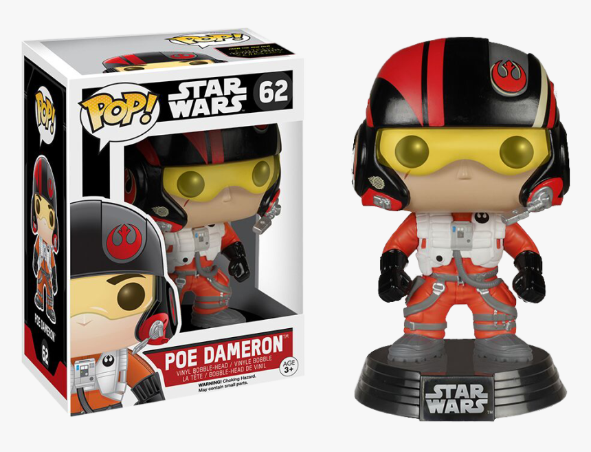 Pop Star Wars Poe Dameron Funko, HD Png Download, Free Download