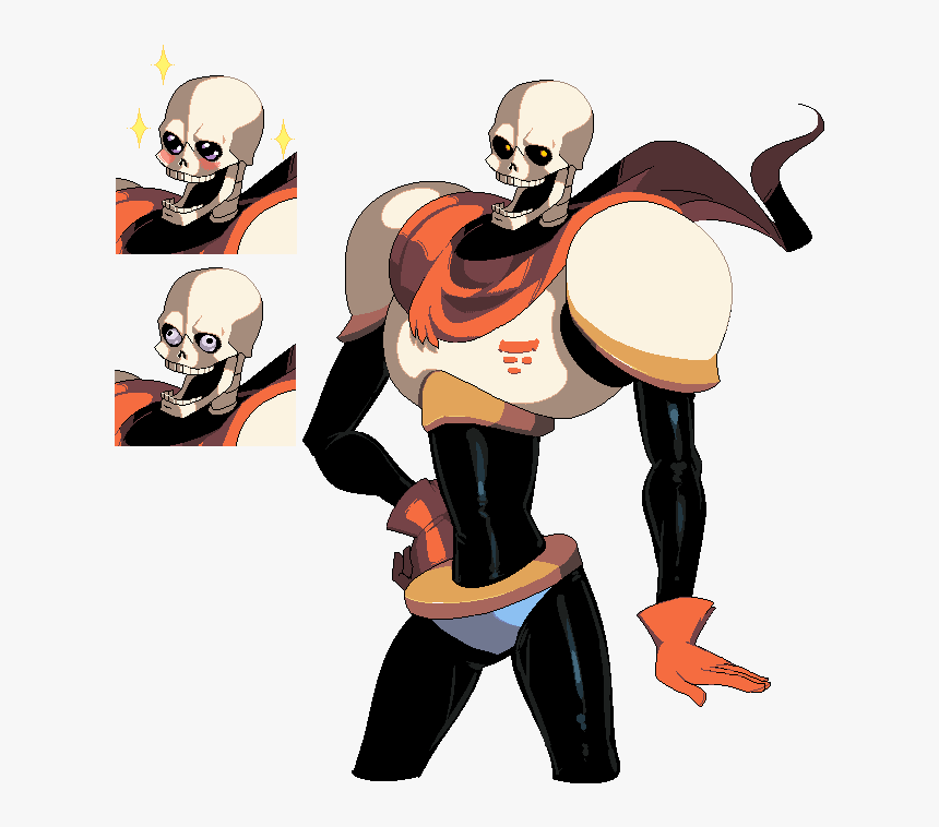 Undertale Fictional Character Cartoon Papyrus Undertale Hd Png Download Kindpng