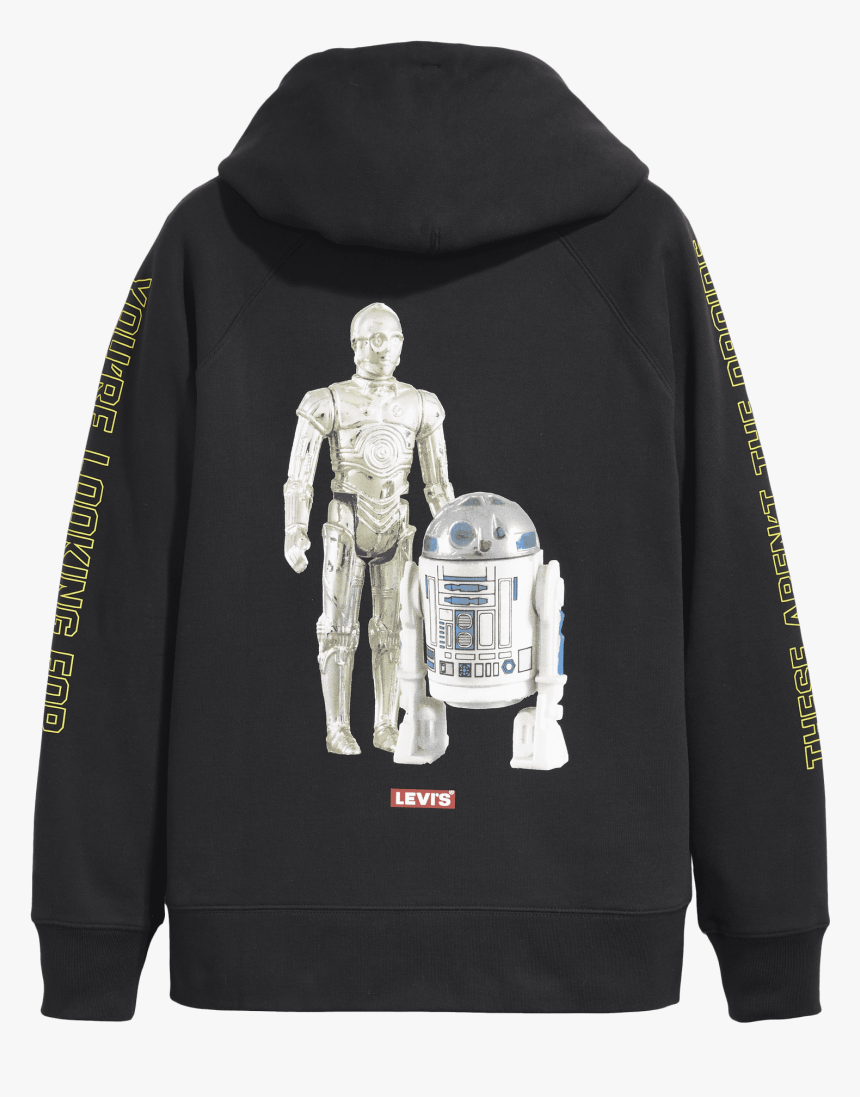 Levi"s X Star Wars R2 D2 And C 3po Hoodie - Levi's Star Wars 2019, HD Png Download, Free Download