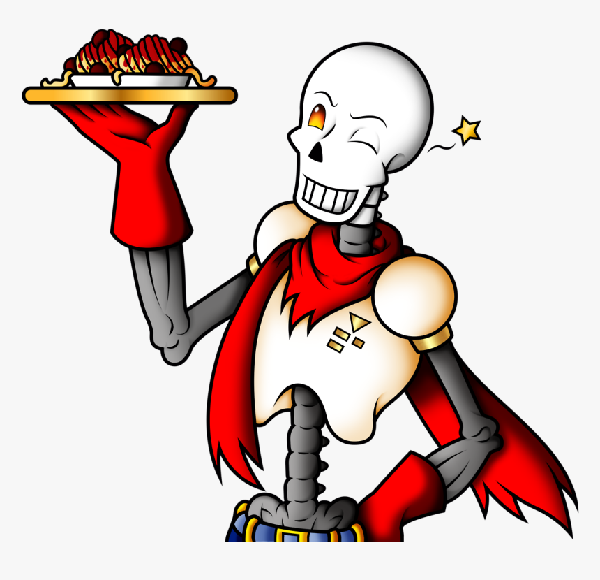 Papyrus By Tsukinokatana
mi Versión De Papyrus De Undertale, - Cartoon, HD Png Download, Free Download