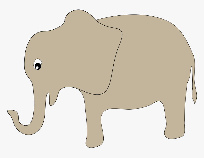 Transparent Elephant Head Png - Indian Elephant, Png Download, Free Download