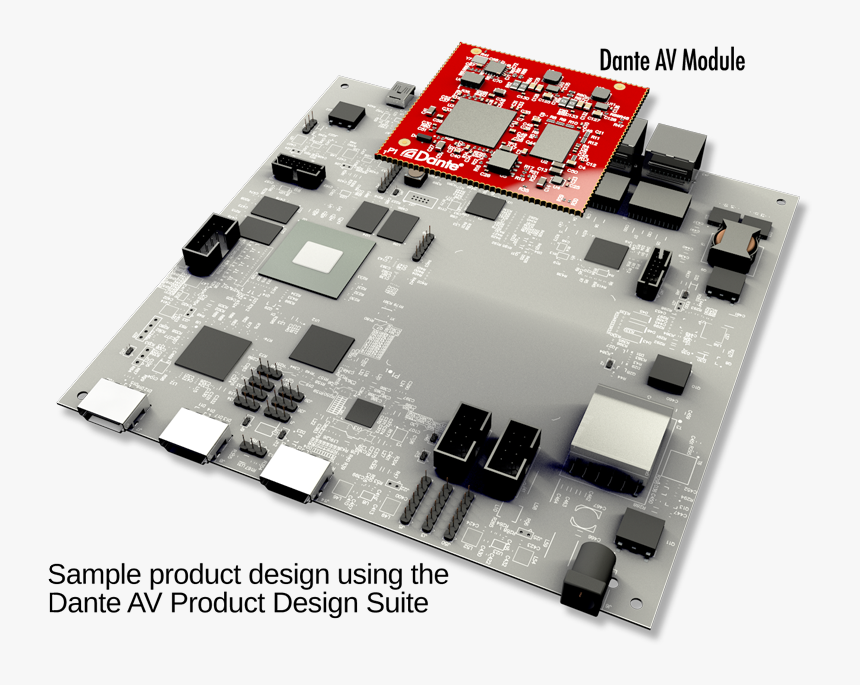 Rendering Based On Dante Av Product Design Suite - Floor Plan, HD Png Download, Free Download