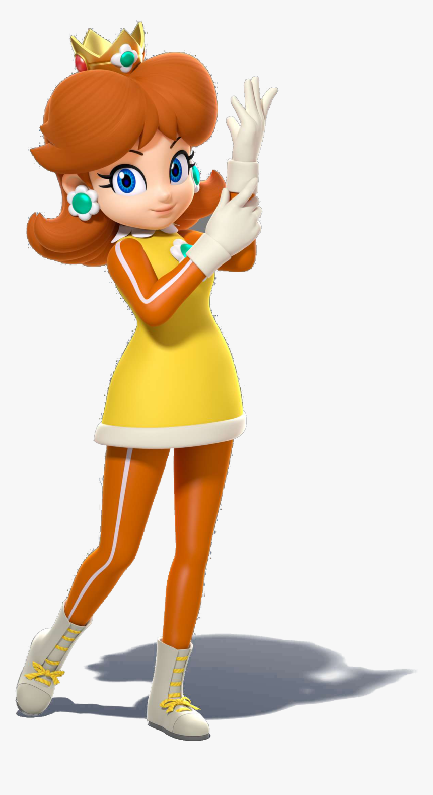 Transparent Princess Daisy Png - Mario And Sonic At The Olympic Winter Games Daisy, Png Download, Free Download