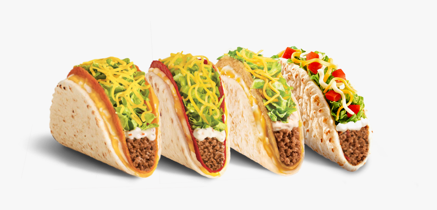 Taco Bell Soft Crunchy Taco, HD Png Download, Free Download