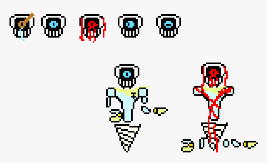 Undertale Au Atoe Papyrus Sprite , Png Download, Transparent Png, Free Download