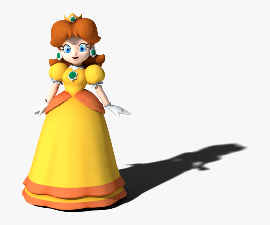 Pictures Of Princess Daisy - Princess Daisy Render, HD Png Download, Free Download