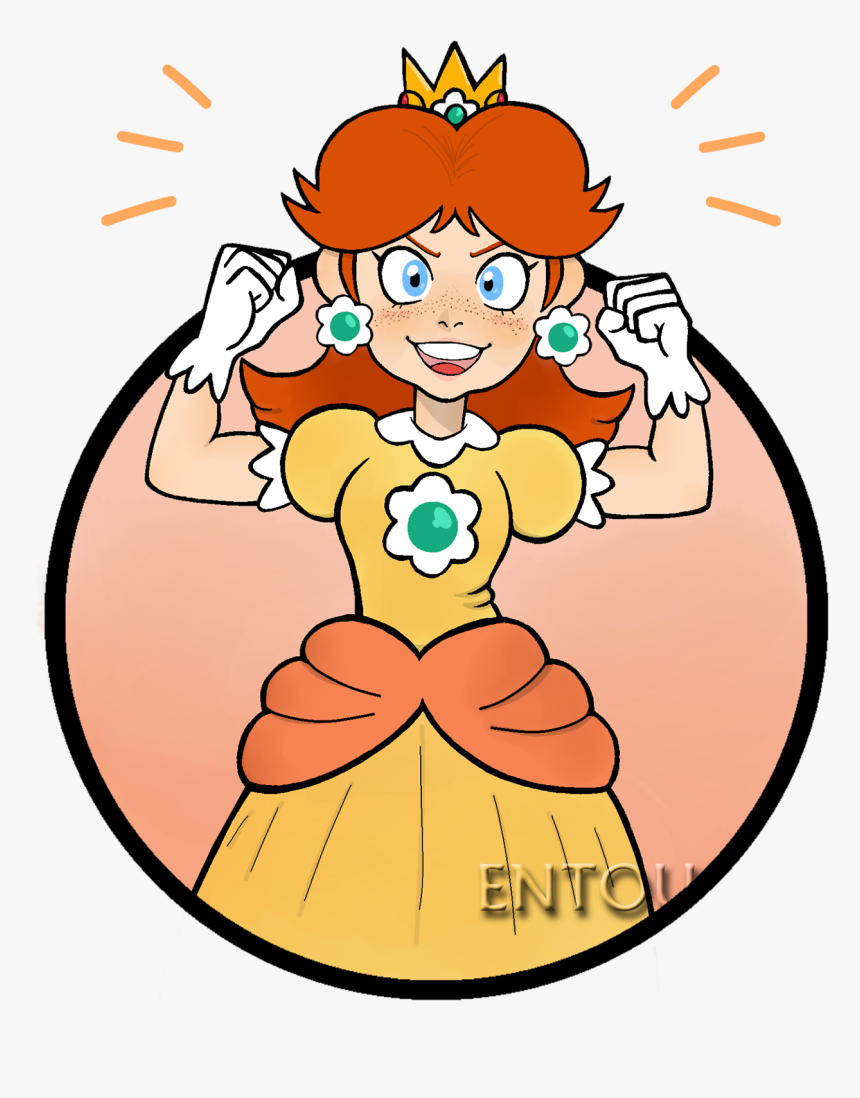 “ Nintendo Hype 
i Love Princess Daisy - Cartoon, HD Png Download, Free Download