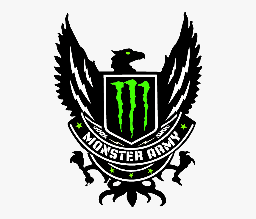 Transparent Monster Energy Clipart - Monster Army Logo Png, Png Download, Free Download