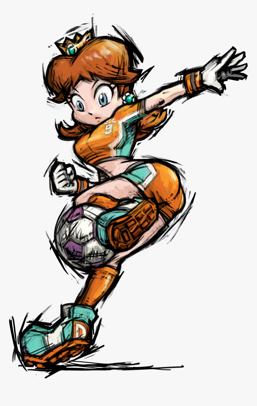 Mario Strikers Art, HD Png Download, Free Download