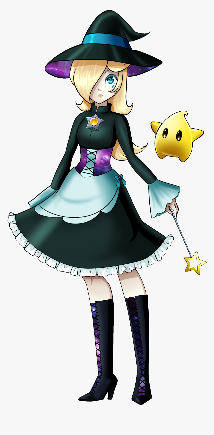 Rosalina And Luma - Rosalina Halloween, HD Png Download, Free Download