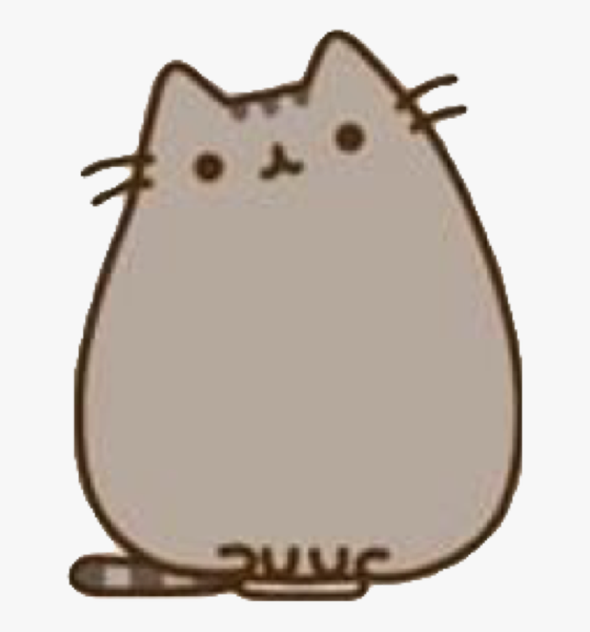 #pusheen #cat #whiskers #grey #freetoedit - Pusheen Stickers, HD Png Download, Free Download