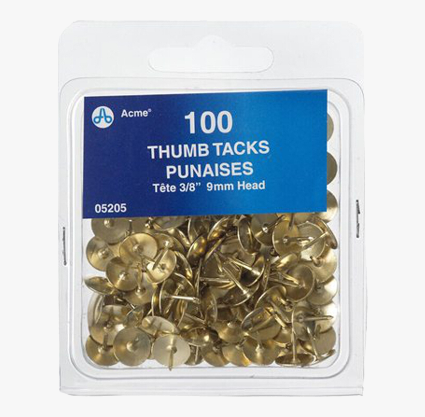 Product Image United Thumb Tack 3/8 - Brass, HD Png Download, Free Download