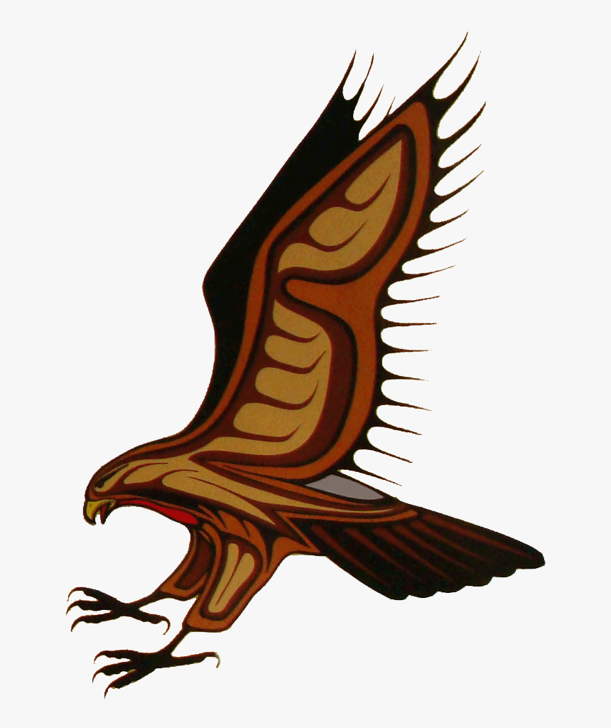 Image Of The Thunderbird Painting - Hawk, HD Png Download, Free Download