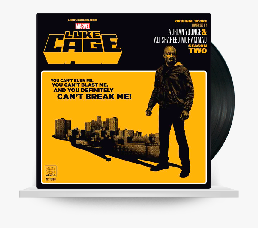 Transparent Luke Cage Png - Luke Cage Season Two Soundtrack, Png Download, Free Download