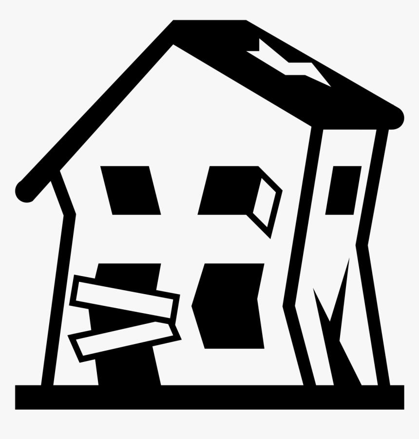 Vectores Png Casas Abandonadas, Transparent Png, Free Download
