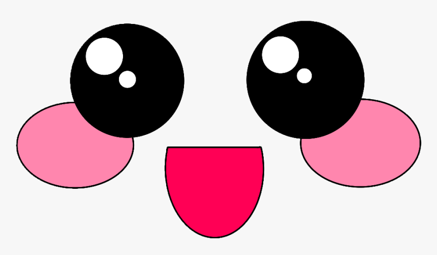 #kawaii #cute #eyes #happy #kawaiifood #freetoedit - Cute Eyes Clip Art, HD Png Download, Free Download