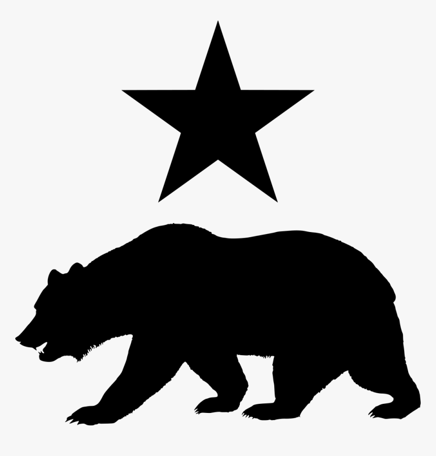 California Bear Silhouette, HD Png Download, Free Download