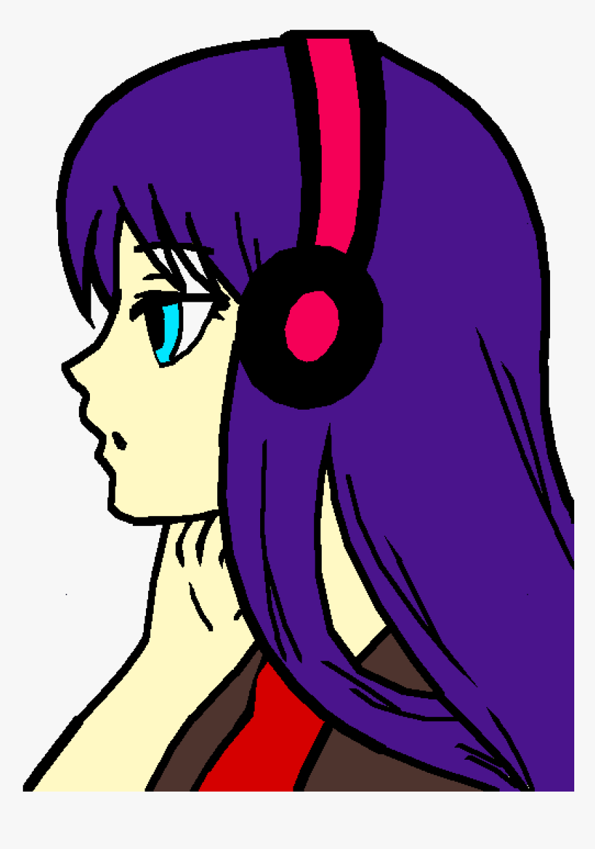 Transparent Kawaii Eyes Png - Anime Girl Not Colored, Png Download, Free Download