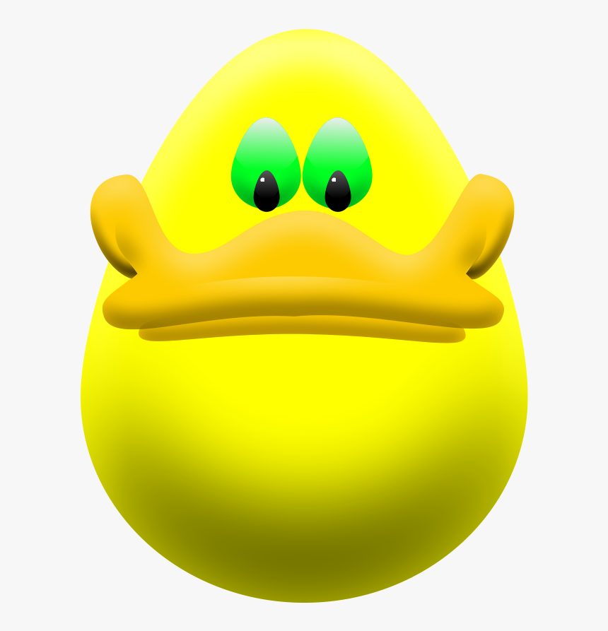 Zz Egg Duckie Easter 555px - Single Easter Eggs Cartoon, HD Png Download, Free Download