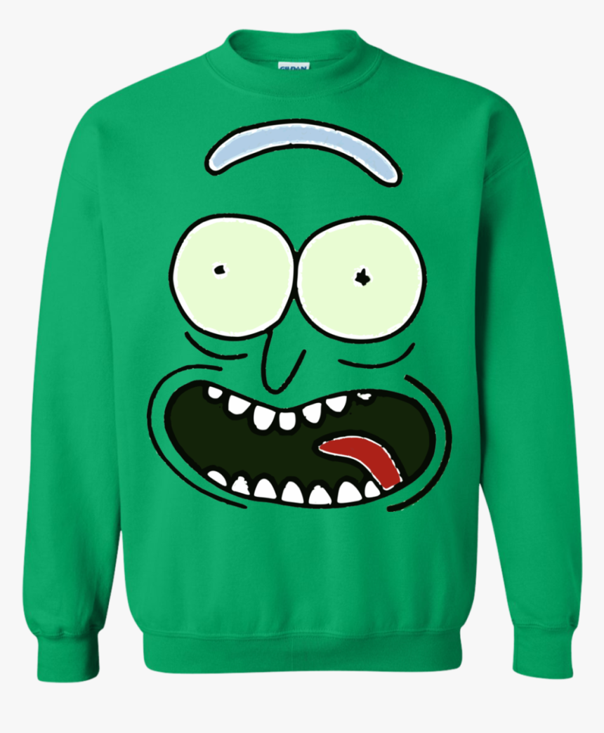 Pickle Rick Face Shirt And Morty Icestork - Rick And Morty Pickle Rick Smile, HD Png Download, Free Download