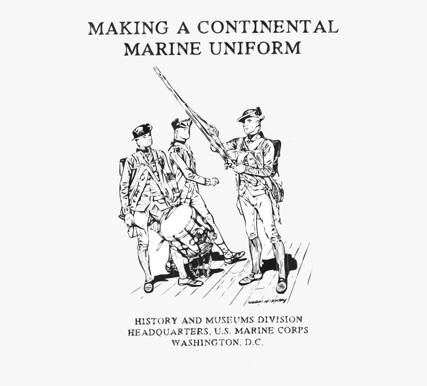 Making A Continental Marine Uniform - Poster, HD Png Download, Free Download