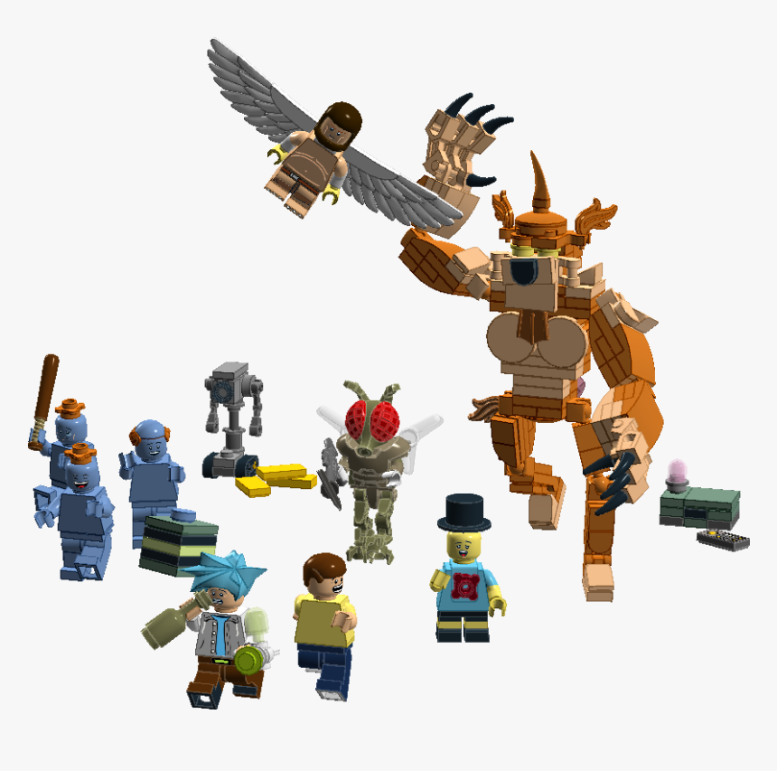 Lego Rick And Morty Characters, HD Png Download, Free Download