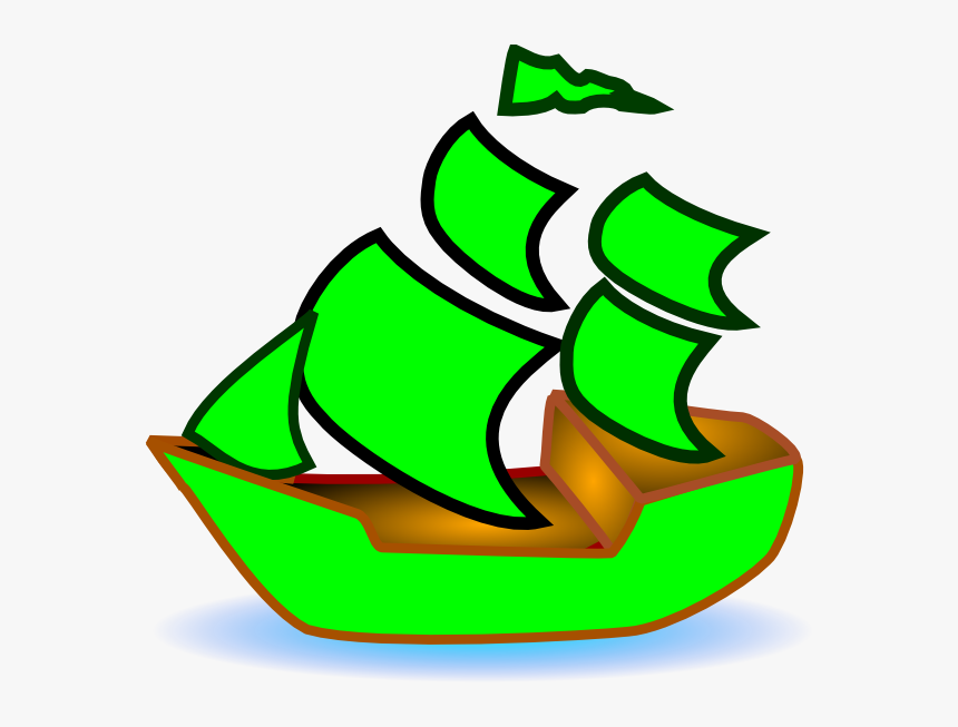 How To Set Use Green Boat Clipart , Png Download - Boat Clipart Royalty Free, Transparent Png, Free Download