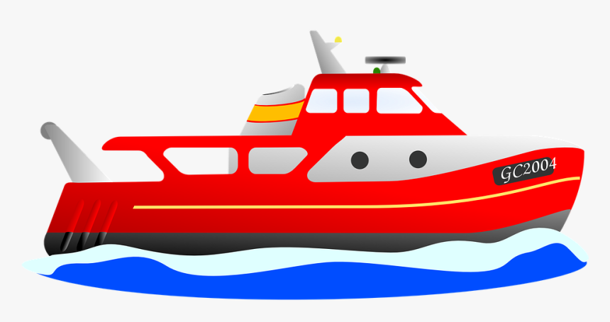 Trawler, Boat, Vehicle, Transportation, Water, Nautical - Motor Boat Clipart, HD Png Download, Free Download